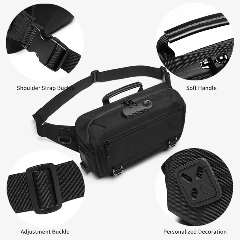 Fanny Packs. Anti-Diebstahl Bauchtasche - Neue Sportmode für Männer