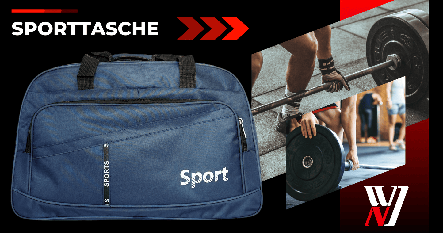 Reise- & Sporttasche 50 L mit Schultergurt. Wasserdicht und strapazierfähig.