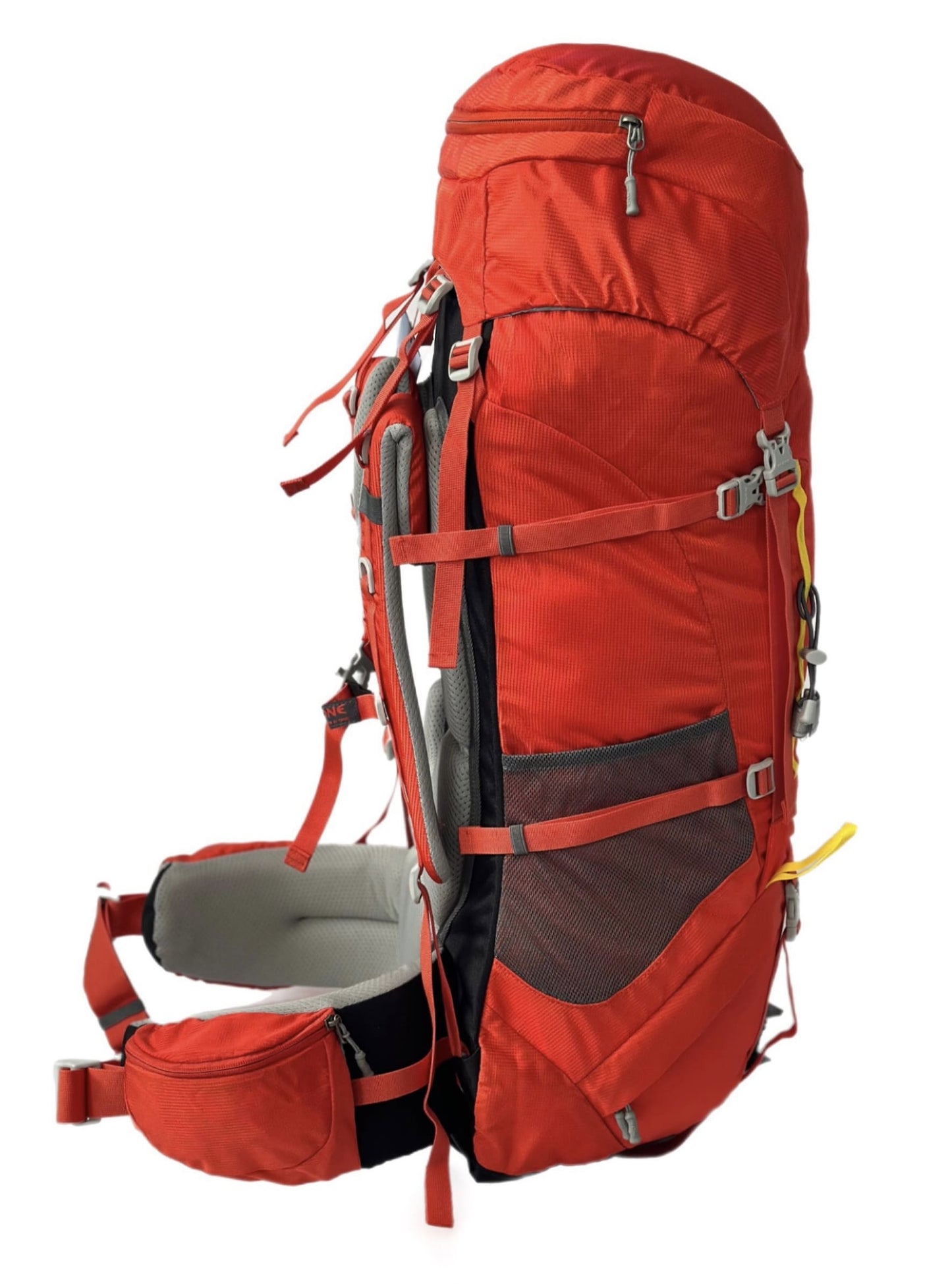 Trekking Rucksack 80 L, mit/ohne Trinksystem, mit Außenrahmen, mit Regenhülle