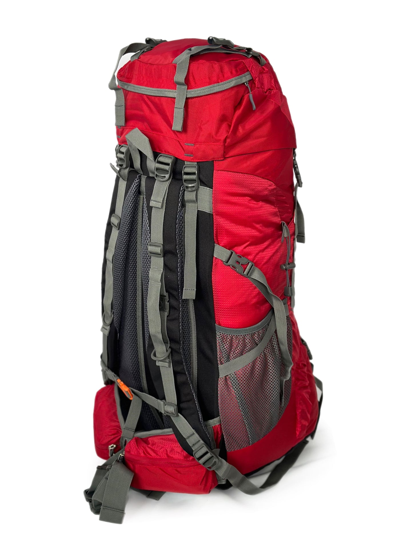 Leichter Nylon Touristen-Trekkingrucksack 70 + 5 L mit Rahmen