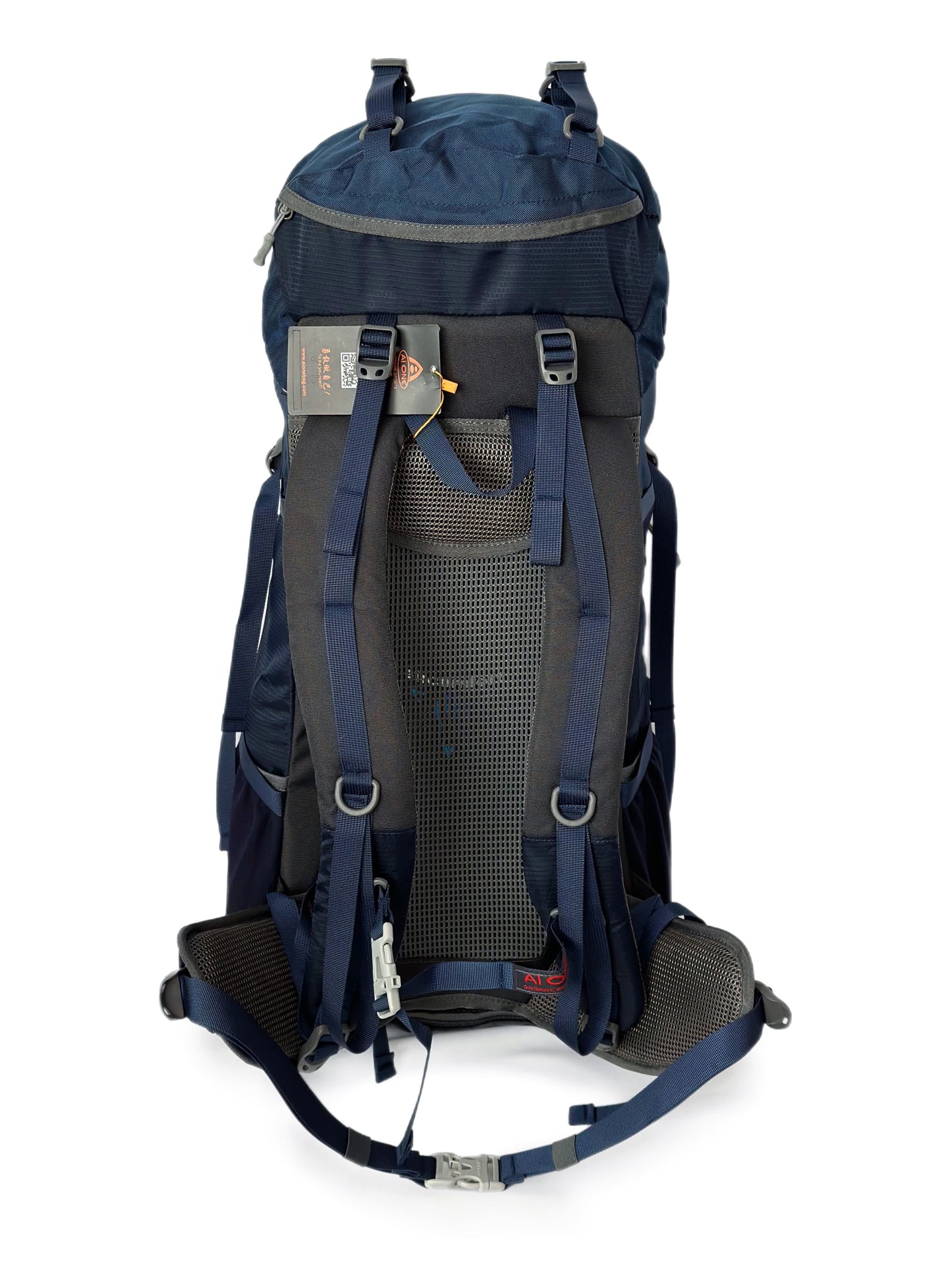 Leichter Rucksack aus Nylon für Bergsteigen und Trekking - 50L, Ergonomischer Rahmen
