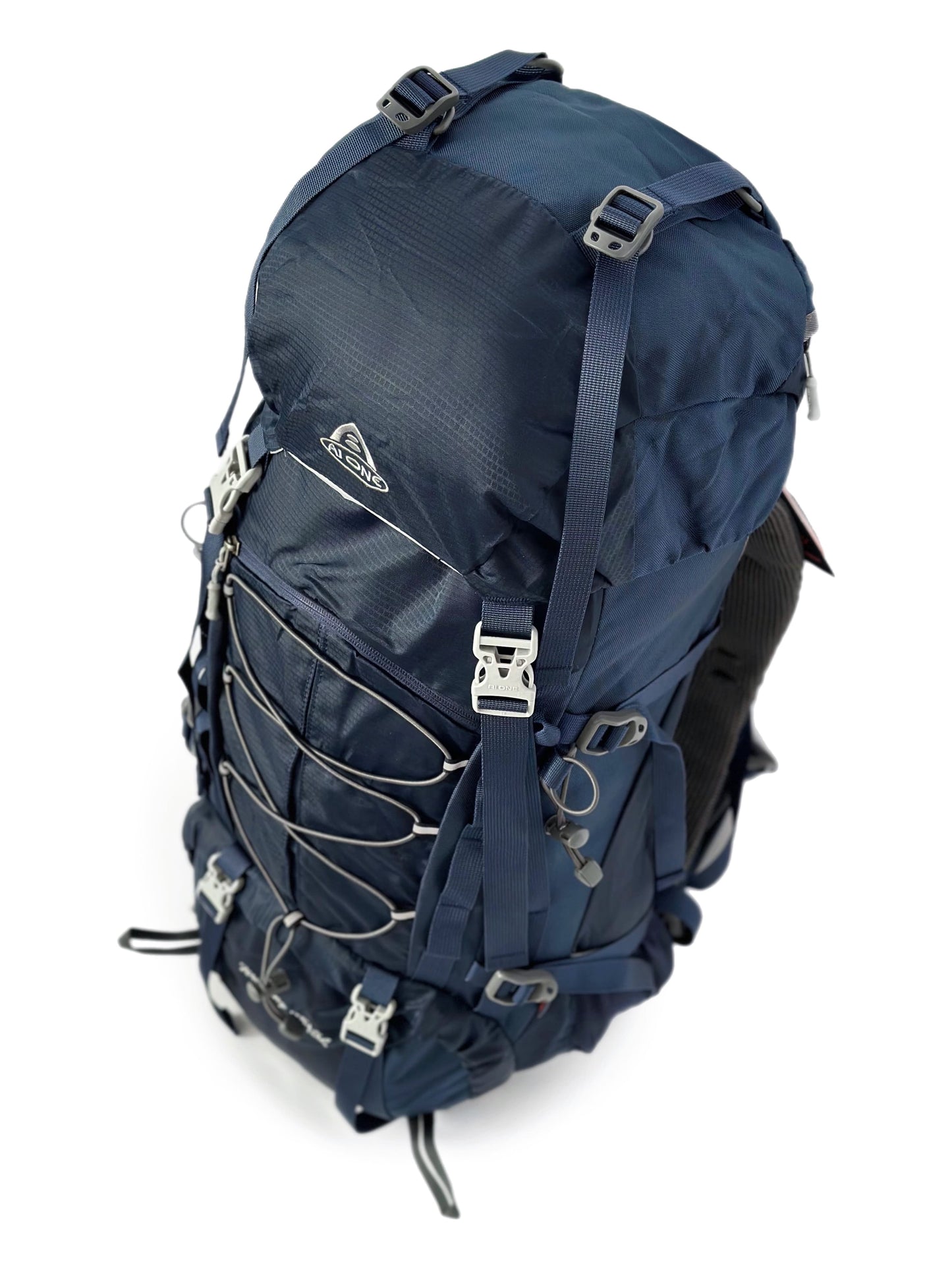 Leichter Rucksack aus Nylon für Bergsteigen und Trekking - 50L, Ergonomischer Rahmen