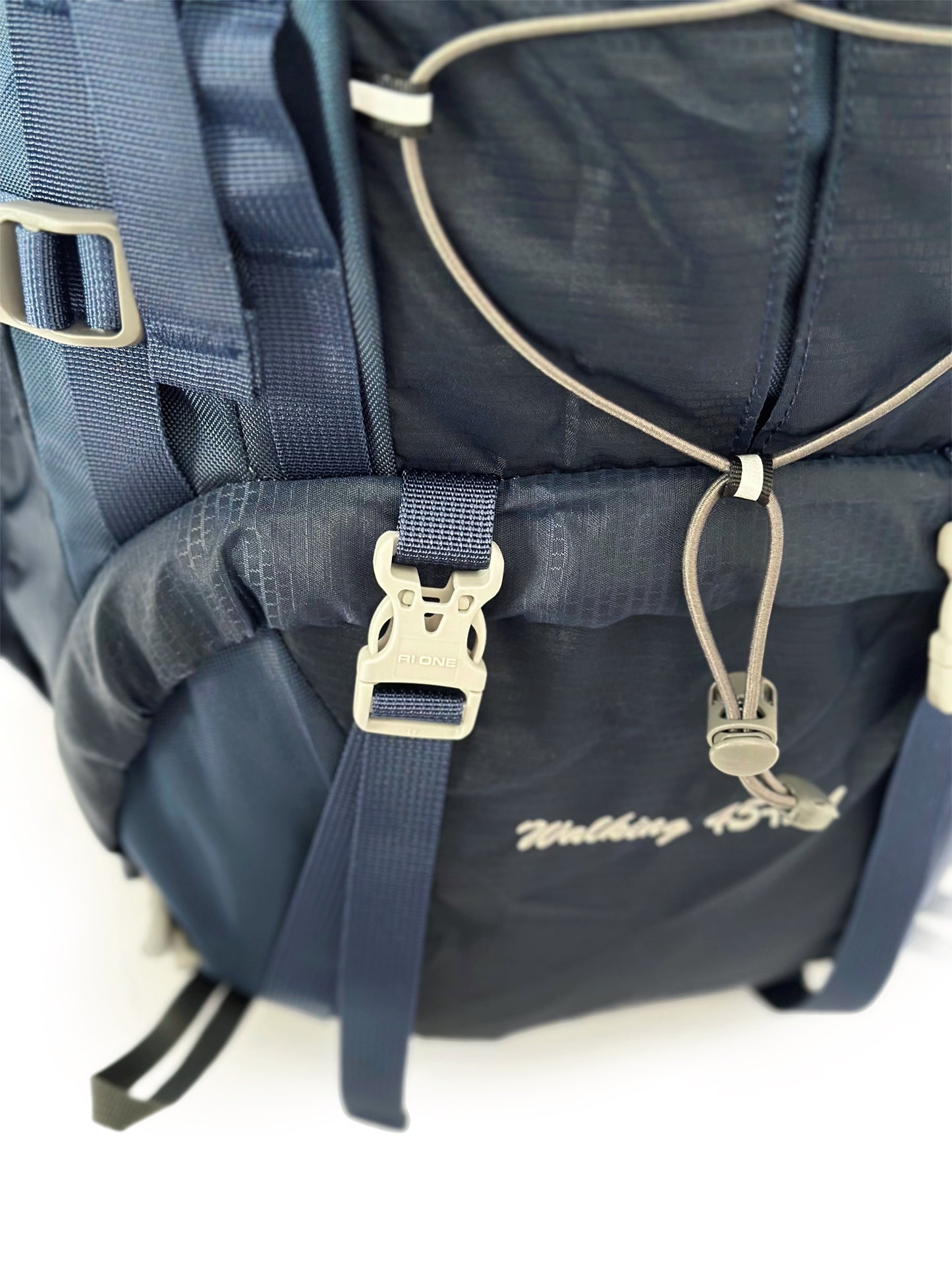 Leichter Rucksack aus Nylon für Bergsteigen und Trekking - 50L, Ergonomischer Rahmen
