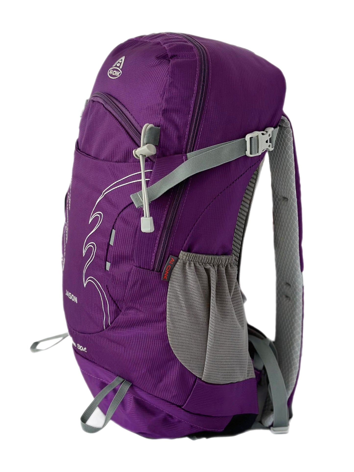 Trekking Rucksack 30 L, mit/ohne Trinksystem, mit internem Rahmen, mit Regenhülle