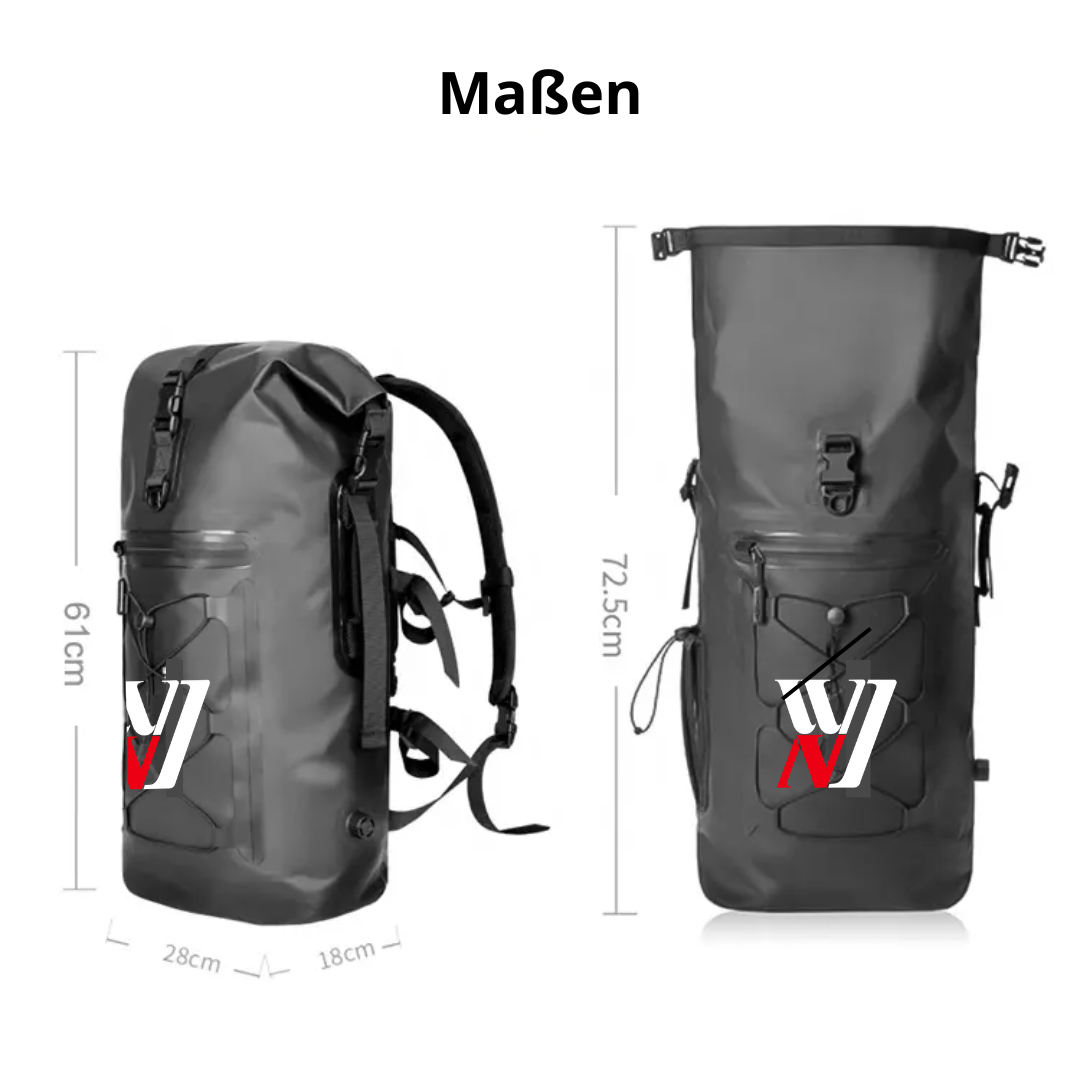 Wasserdichte Gepäcksrolle 35 L für Outdoor, Dry Bags, Fahrradtasche, strapazierfähige und funktionell