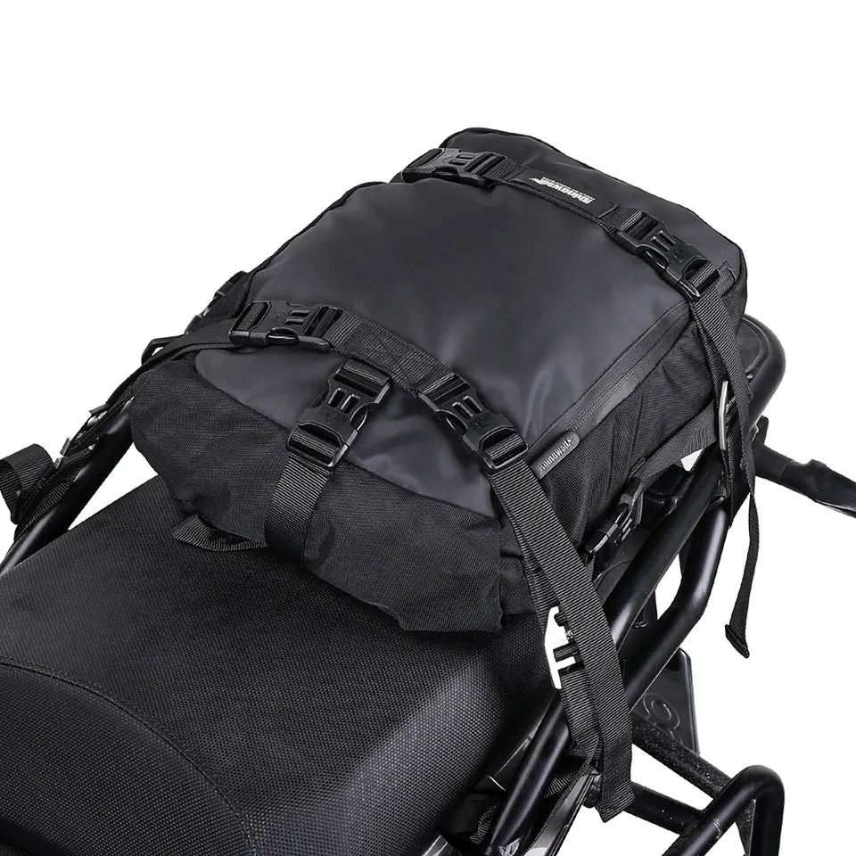 Motorradtasche 10 L "Rhinowalk", schwarz, wasserdicht, mit den Tragegürtelset MT21610