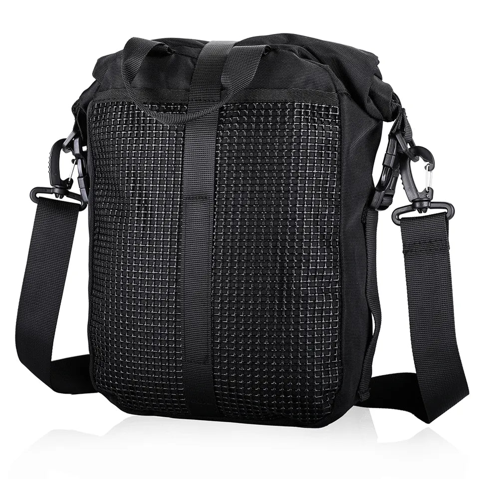Motorradtasche 10 L "Rhinowalk", schwarz, wasserdicht, mit den Tragegürtelset MT21610