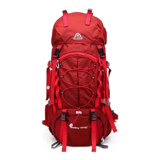 Leichter Rucksack aus Nylon für Bergsteigen und Trekking - 50L, Ergonomischer Rahmen