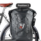 Wasserdichte Gepäcksrolle 35 L für Outdoor, Dry Bags, Fahrradtasche, strapazierfähige und funktionell