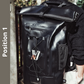 Wasserdichte Gepäcksrolle 35 L für Outdoor, Dry Bags, Fahrradtasche, strapazierfähige und funktionell