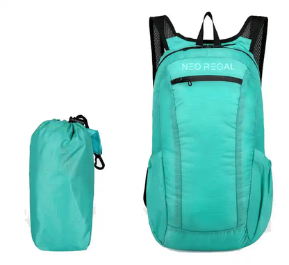 Faltbarer Leichtgewichts-Rucksack 20L - Strapazierfähig, Wasserdicht, Kompakt