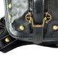 Vielseitige alternative Tasche: Gothic-, Biker & Punk Stil, wandelbar für Hüfte oder Schulter HG 137