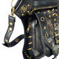 Vielseitige alternative Tasche: Gothic-, Biker & Punk Stil, wandelbar für Hüfte oder Schulter HG 138