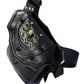 Vielseitige alternative Tasche: Gothic-, Biker & Punk Stil, wandelbar für Hüfte oder Schulter HG 139
