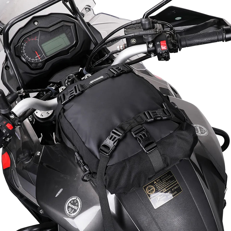 Motorradtasche 10 L Rhinowalk, schwarz, wasserdicht, mit den Tragegü –  WND Bags and Wallets